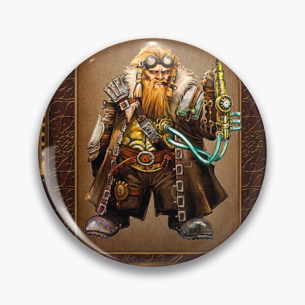 Artikelvorschau, Steampunk-Zwerg entworfen und verkauft von Gothic Fantasy.