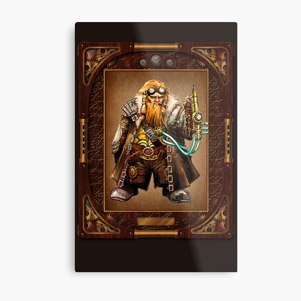 Aperçu de l'œuvre Nain Steampunk créée et vendue par Gothic Fantasy.