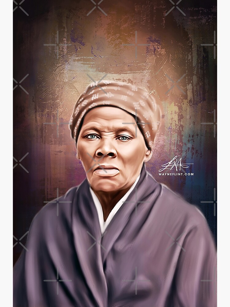 Thumbnail 2 of 2, Postcard, Harriet Tubman Digital Remix designed and sold by wayneflint.