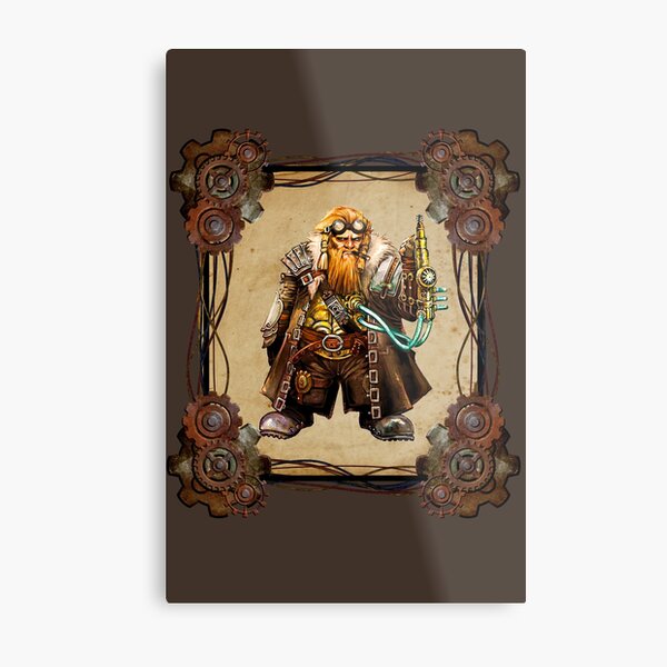 Aperçu de l'œuvre Nain Steampunk créée et vendue par Gothic Fantasy.