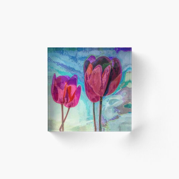 Artikelvorschau, TULPEN 3 (aus der Kollektion "Gemalte Blumen") entworfen und verkauft von EvaMarIza.