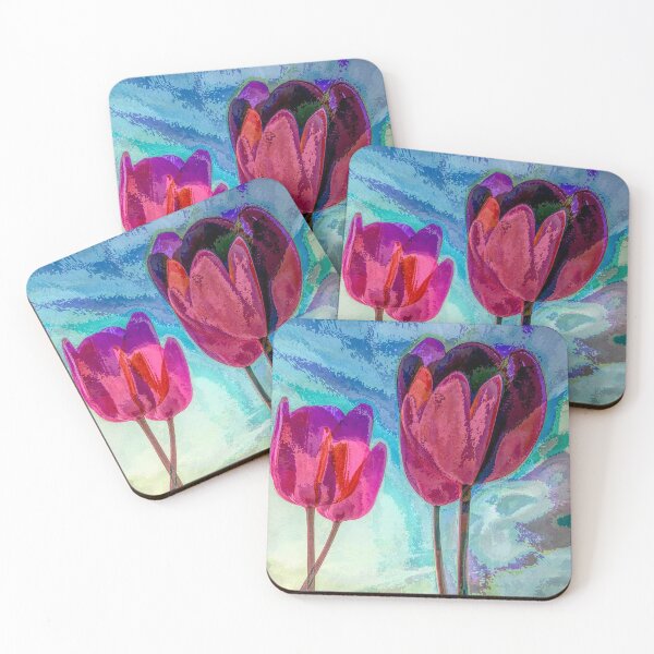 Artikelvorschau, TULPEN 3 (aus der Kollektion "Gemalte Blumen") entworfen und verkauft von EvaMarIza.