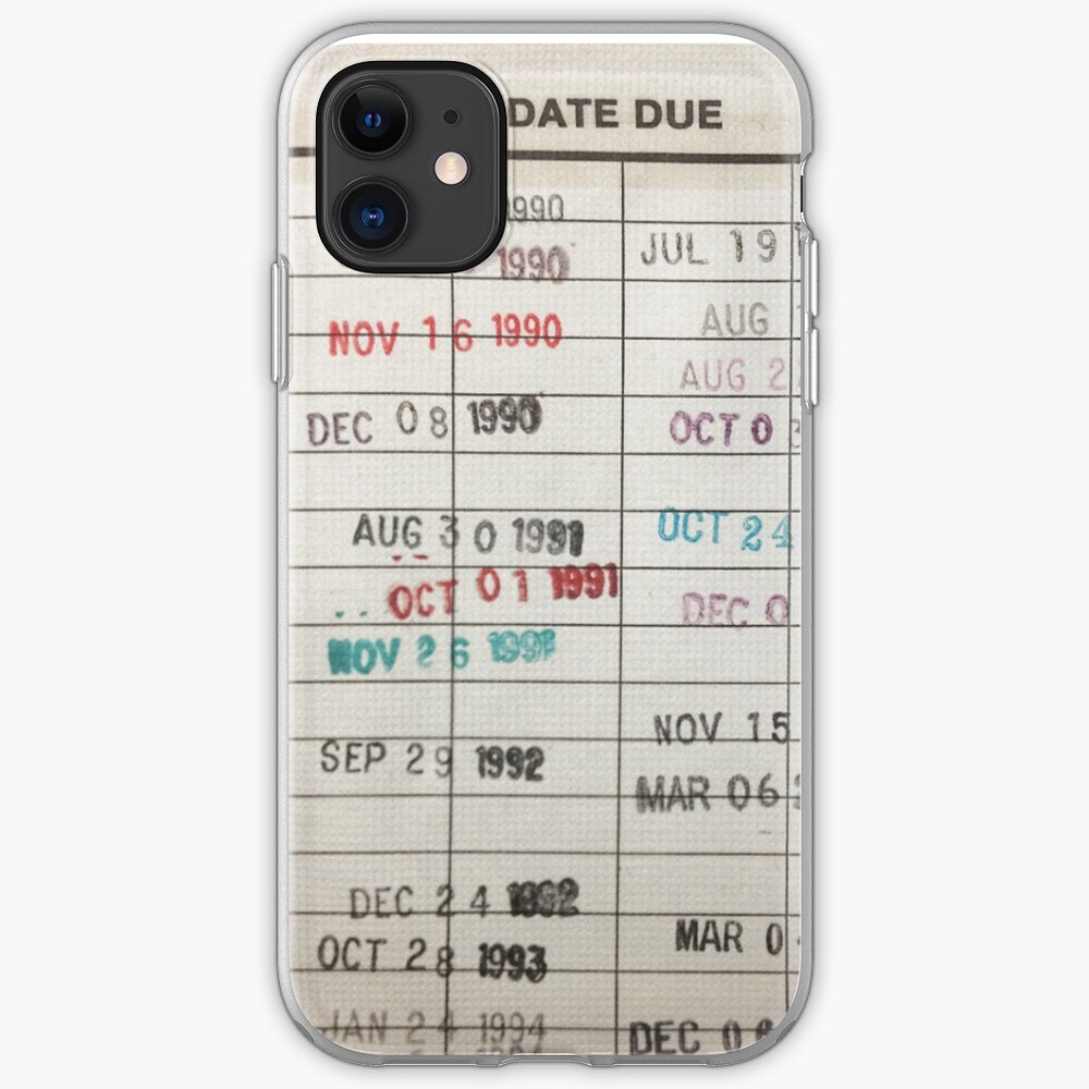 Library Cards iPhone Case & Cover
