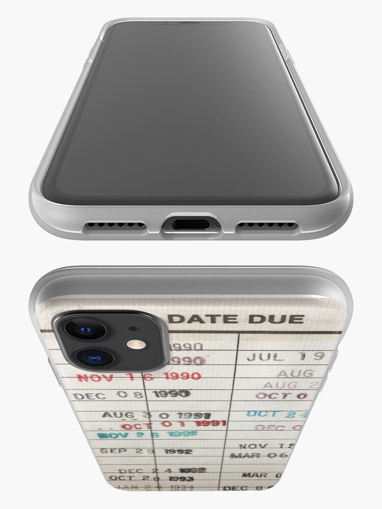 Alternate view of Library Cards iPhone Case & Cover