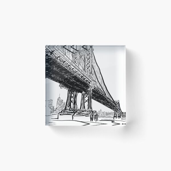 Item preview, Manhattan Bridge designed and sold by RubenCantuNYC.