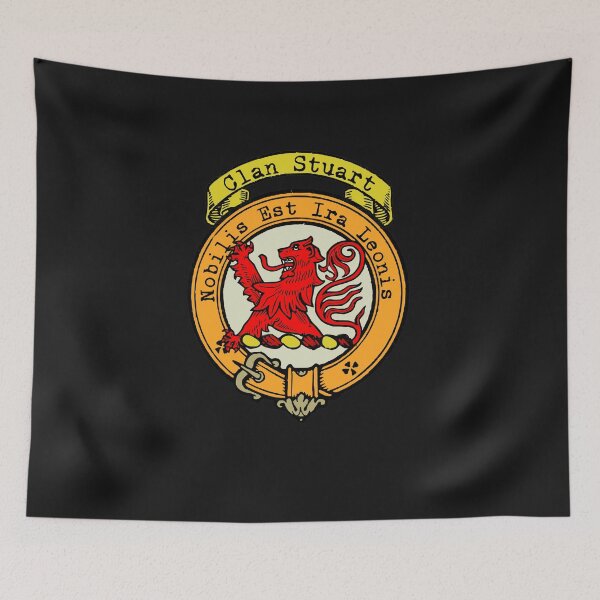 Item preview, Stuart Clan Surname crest designed and sold by BagTown Clans.