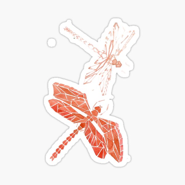 Dragon flies Sticker