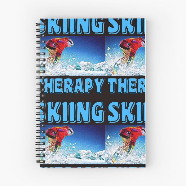 Item preview, SKIING THERAPY LOVE designed and sold by starfishstuff.