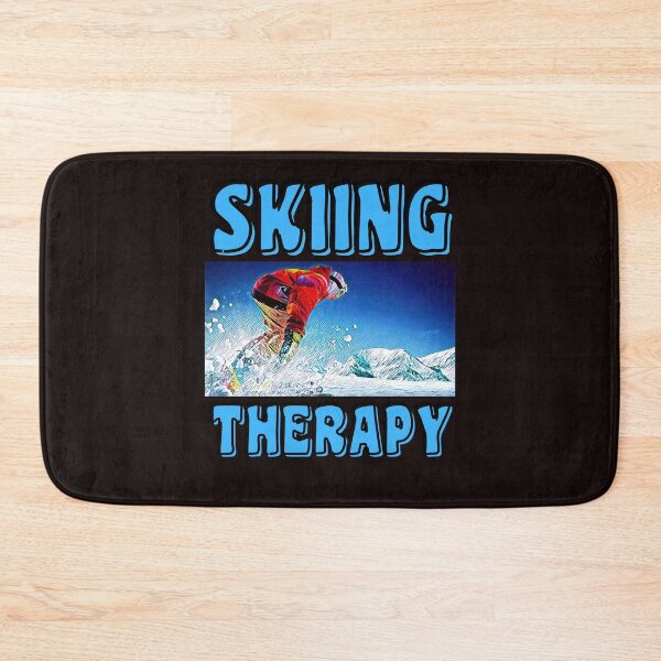 Item preview, SKIING THERAPY LOVE designed and sold by starfishstuff.