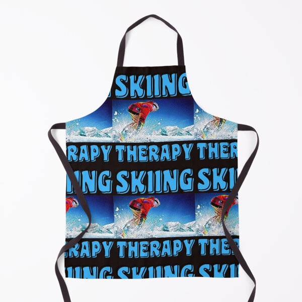 Item preview, SKIING THERAPY LOVE designed and sold by starfishstuff.