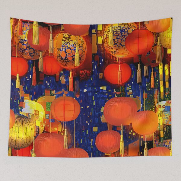 Item preview, Japanese Lanterns designed and sold by Alma Lee.