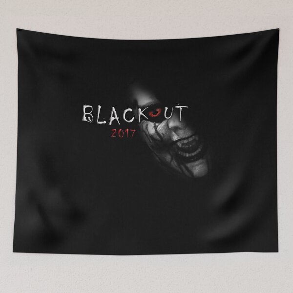 Item preview, This Blackout 2017 Staff Halloween Haunt Family design is available exclusively for members of the official Haunt Family of Scare Actors.  designed and sold by HauntFamily.