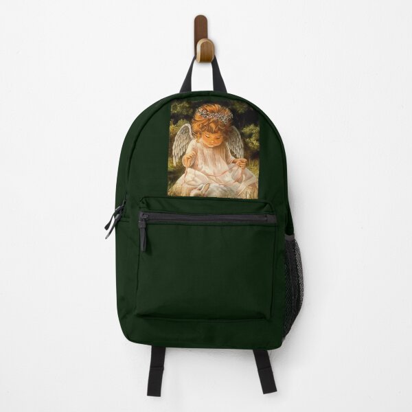 Item preview, Girl Angel With White Rabbit designed and sold by Rowena Jones.