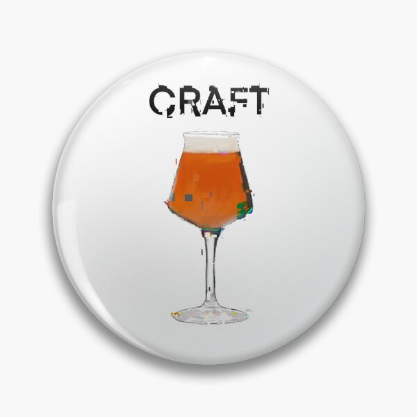 Item preview, Glitchy Craft Beer Teku Glass designed and sold by Nigh-designs.