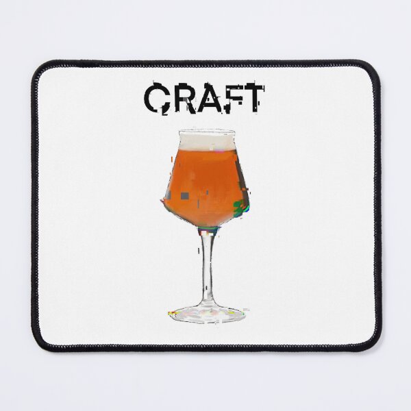 Item preview, Glitchy Craft Beer Teku Glass designed and sold by Nigh-designs.
