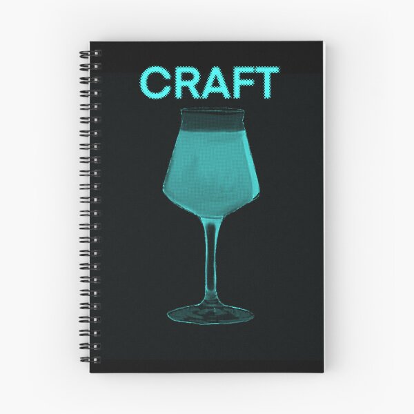 Item preview, Neon Blue Craft Beer Teku Glass designed and sold by Nigh-designs.