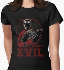 Dr. Horrible's Evil School of Evil Women's Fitted T-Shirt