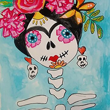 Artwork thumbnail, Day of the Dead Home Decor Rose by Brenda Knoll