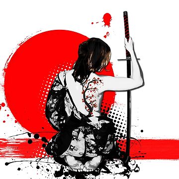 Artwork thumbnail, Female Samurai by Nicklas81