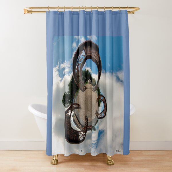 Lifford Coins, County Donegal Shower Curtain