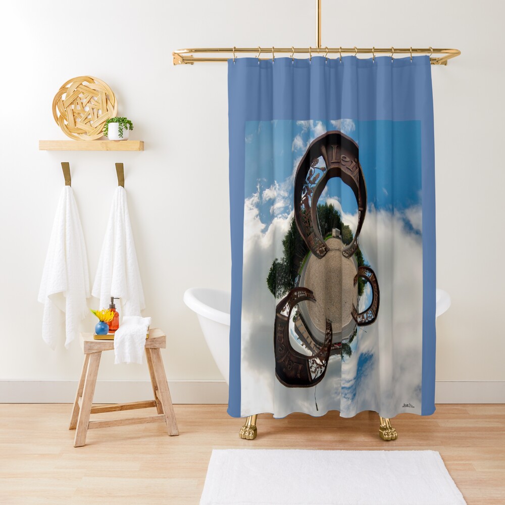 Lifford Coins, County Donegal Shower Curtain