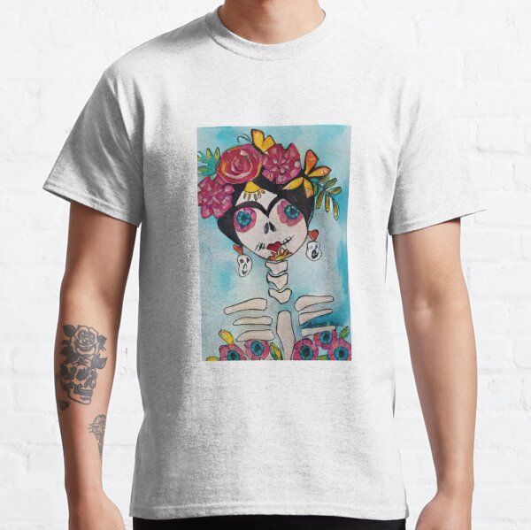 Day of the Dead Home Decor Rose v7 Classic T-Shirt
