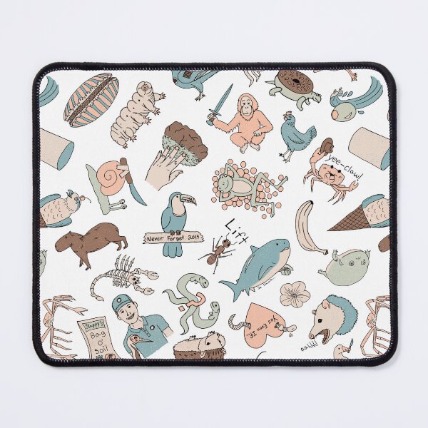 Item preview, Wild Green Memes Seamless Pattern - Ecological Memes Pattern - Cozy Palette & White designed and sold by EcoElsa.