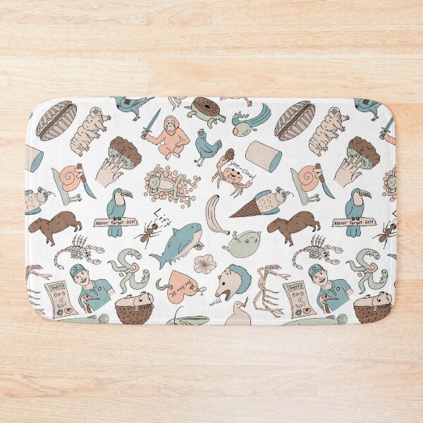 Item preview, Wild Green Memes Seamless Pattern - Ecological Memes Pattern - Cozy Palette & White designed and sold by EcoElsa.