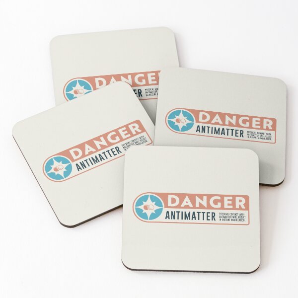 Item preview, Antimatter Warning Label designed and sold by adorabowldesign.