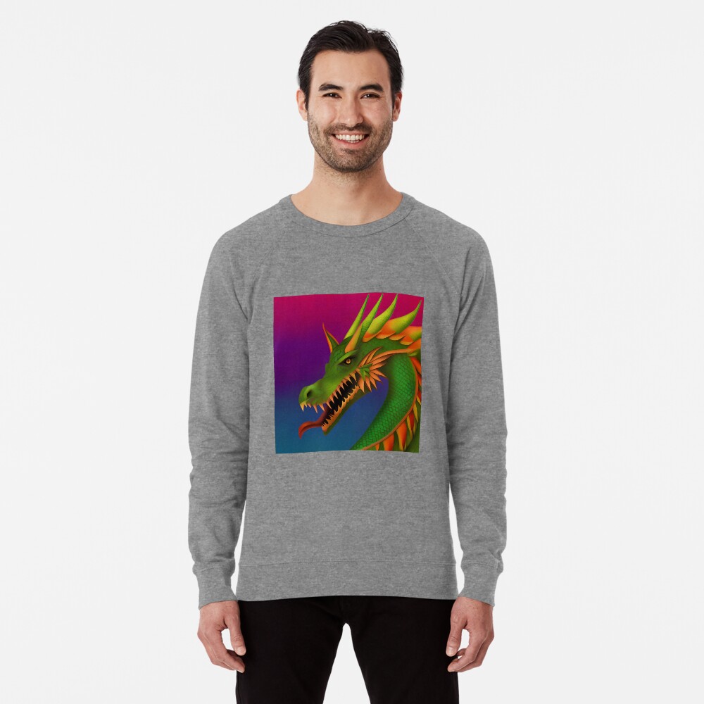 Item preview, Lightweight Sweatshirt designed and sold by dragynrain.