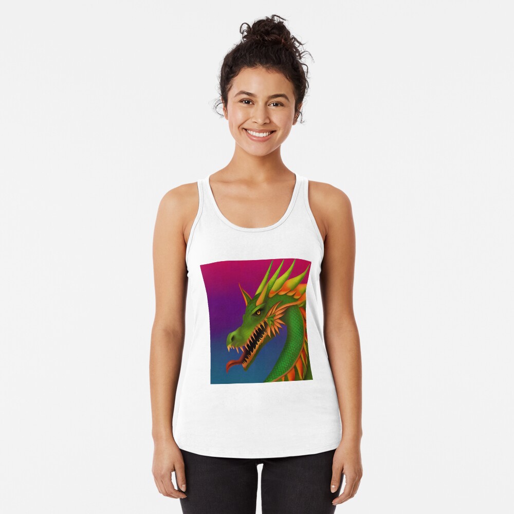 Item preview, Racerback Tank Top designed and sold by dragynrain.