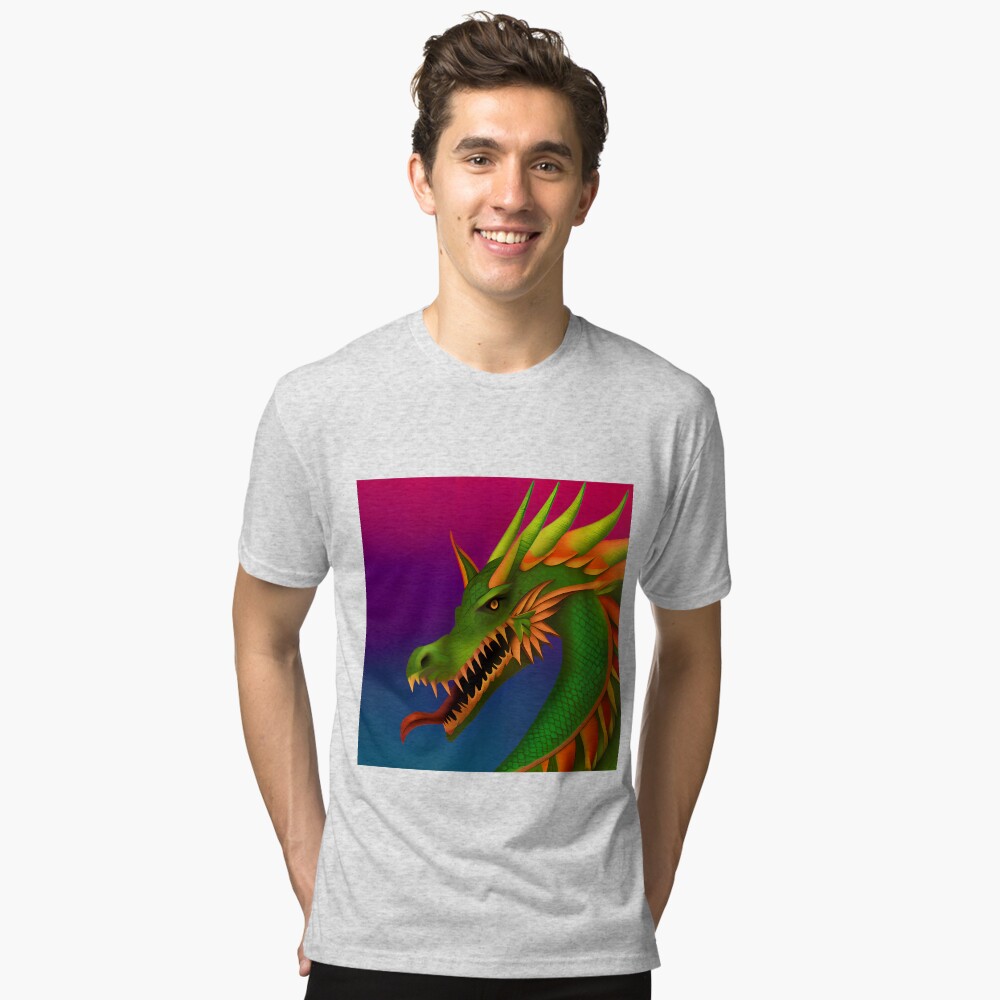 Item preview, Tri-blend T-Shirt designed and sold by dragynrain.