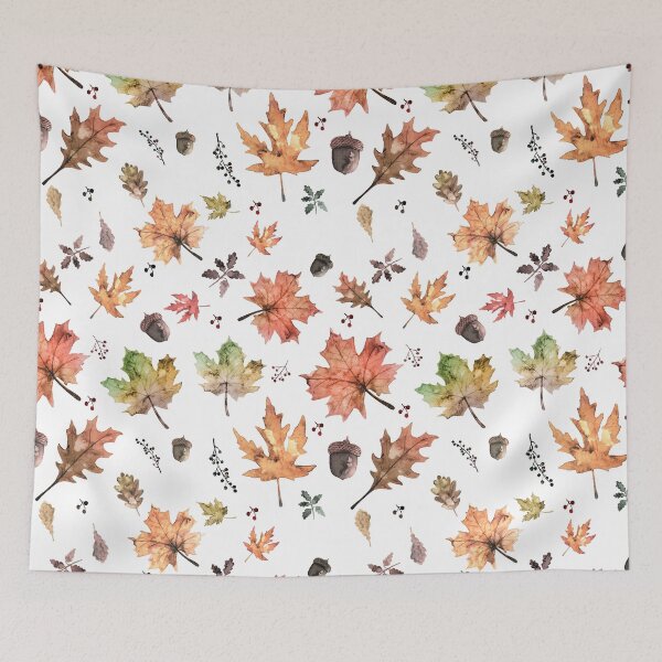 Item preview, Watercolor leaves pattern designed and sold by neuroqueerart.