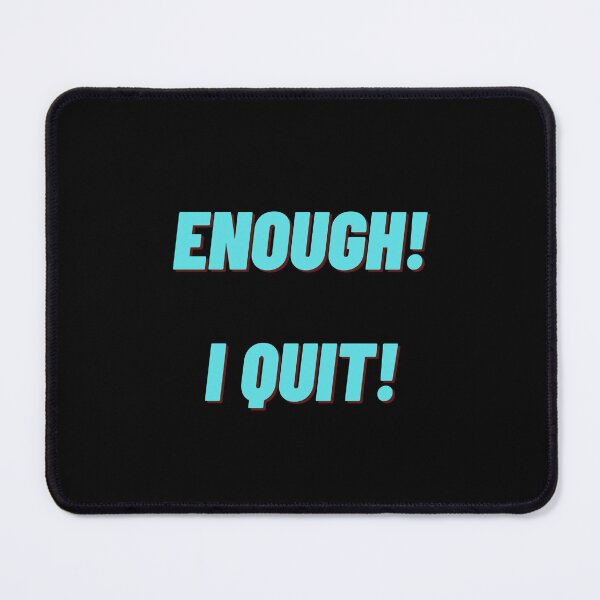 Item preview, I Resign  I Quit My Job The Great Resignation   It's Enough! I Quit! designed and sold by Apkdesigner.
