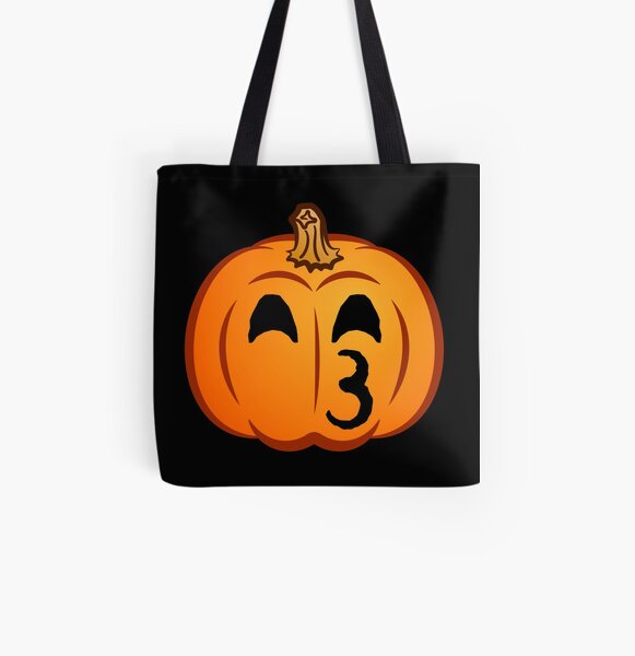 Jack-O-mote :Kiss: All Over Print Tote Bag