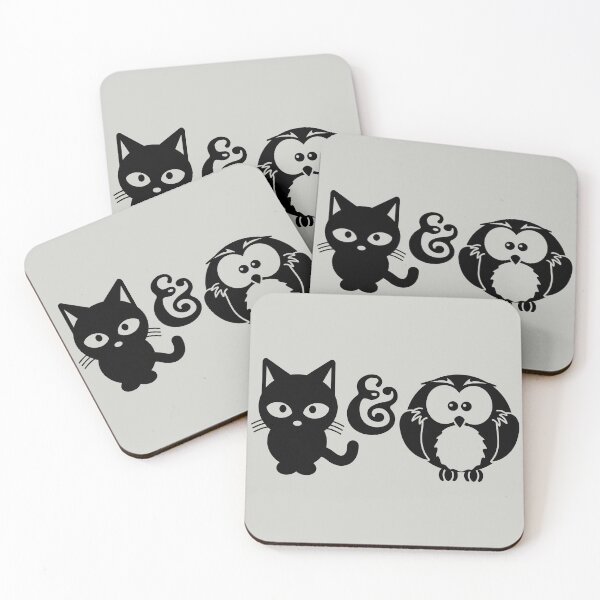 Item preview, Cat and Owl designed and sold by johnnyp1975.