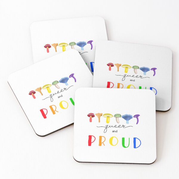 Item preview, Queer Pride Mushrooms designed and sold by Jules Amanita | Mushroom Queer.