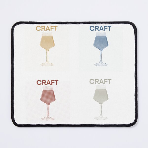 Item preview, Craft Beer Teku Glasses Quadruple design designed and sold by Nigh-designs.
