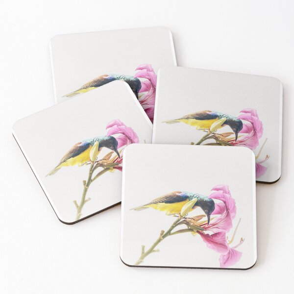 Item preview, Sunbird on a flower designed and sold by justmylup.
