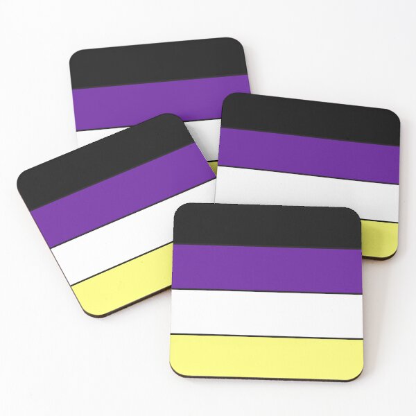 Item preview, nonbinary flag designed and sold by crowleysplant.