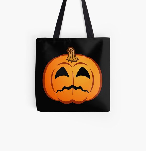 Jack-O-mote :( All Over Print Tote Bag