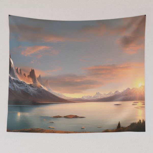 Item preview, Patagonia Mountain Lakeview designed and sold by Adjoga.