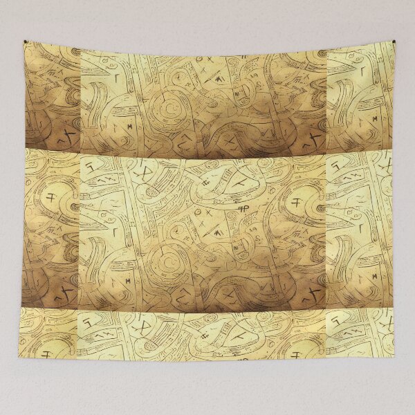 Item preview, Alien Arcane Aesthic AiArt Gold designed and sold by Swabcraft.