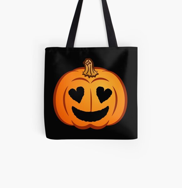 Jack-O-mote <3 All Over Print Tote Bag