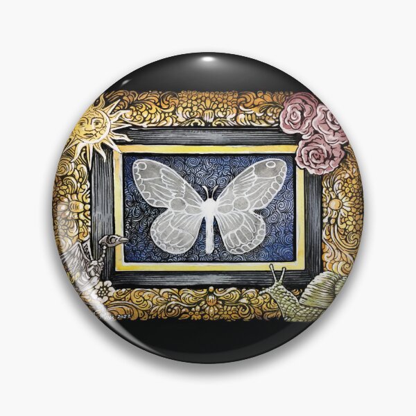 Item preview, Moth with fancy border designed and sold by Ty Meier.