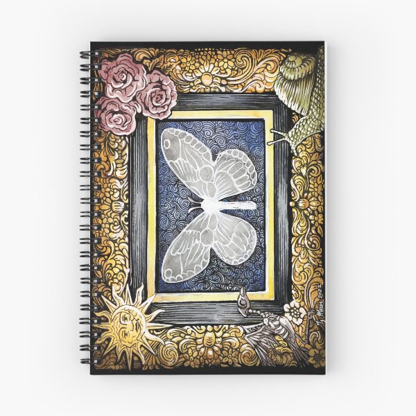 Item preview, Moth with fancy border designed and sold by Ty Meier.