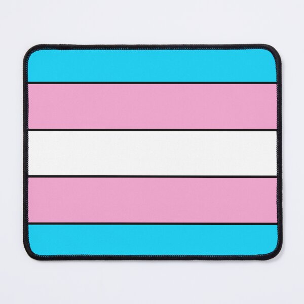 Item preview, trans* flag designed and sold by crowleysplant.