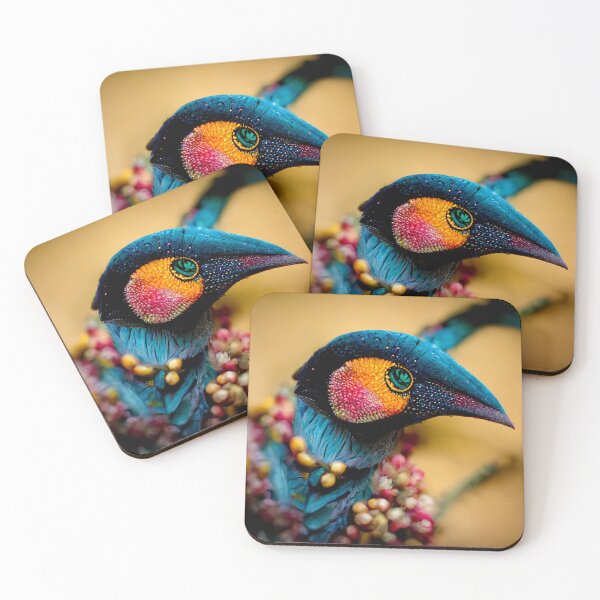 Item preview, Impossible Birds - Berry  designed and sold by cryptocurls.