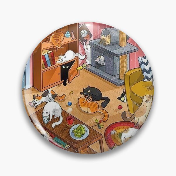 Artikelvorschau, Katzen spielen entworfen und verkauft von MorningFive.