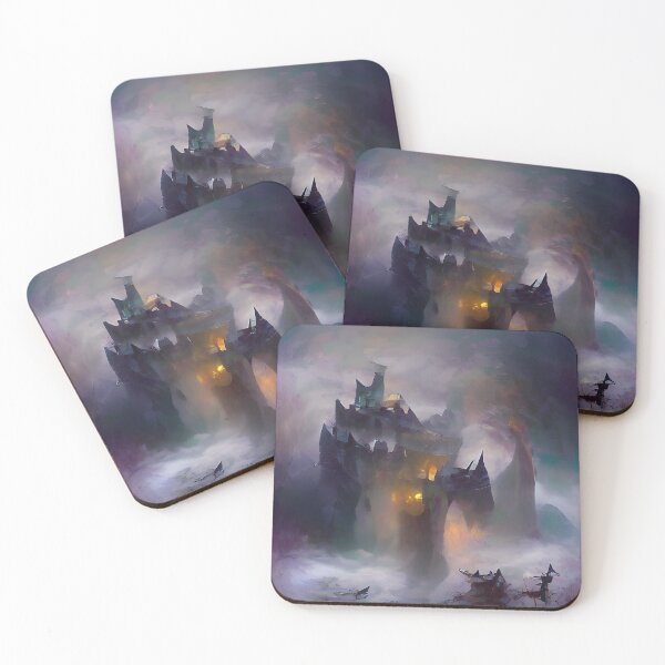 Item preview, Spooky witch's castle designed and sold by zorropriest.